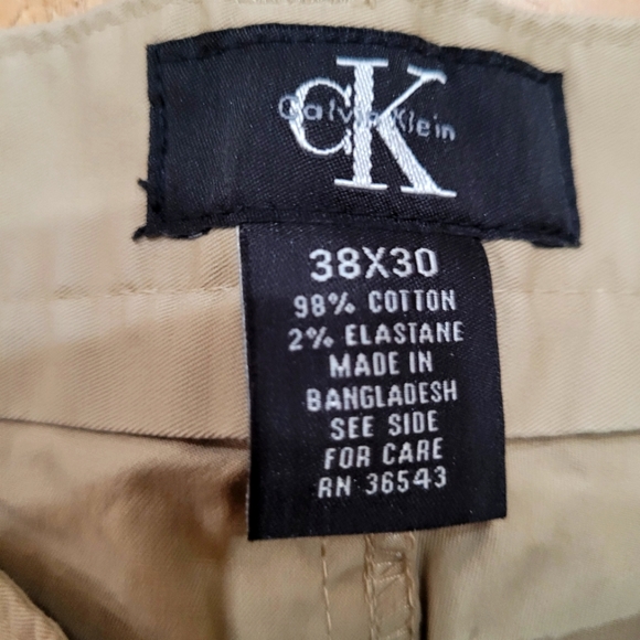 CALVIN KLEIN-Flex Slim Fit Chino, Size 38 - Picture 2 of 3